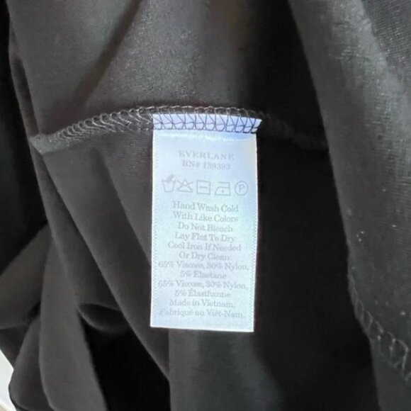 Everlane The Deep V-Neck A-Line Dress - Picture 2 of 7